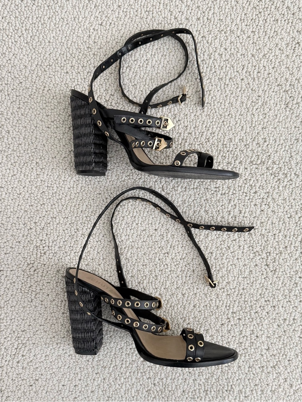 SCHUTZ Annette Ankle Wrap Sandal - Picture 7 of 12